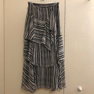 INC international concepts maxi ruffled skirt